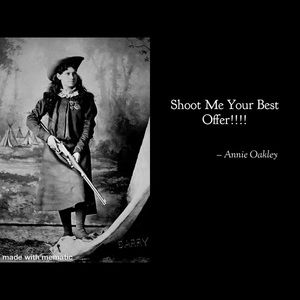 Shoot me your best offer!